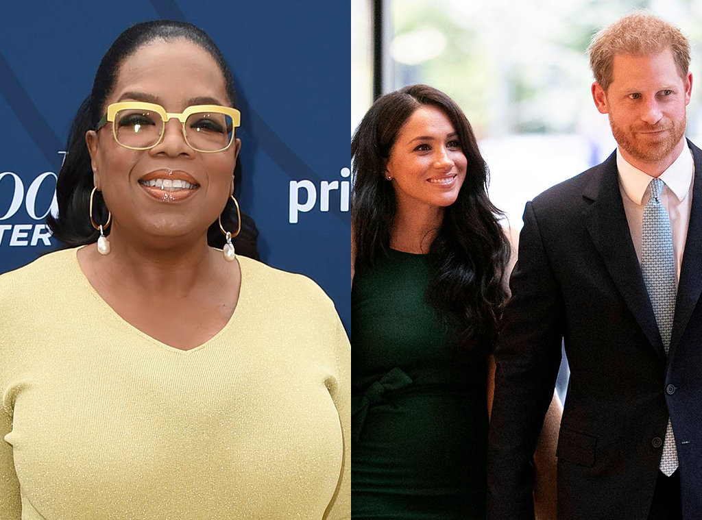 Oprah Winfrey, Prince Harry, Meghan Markle